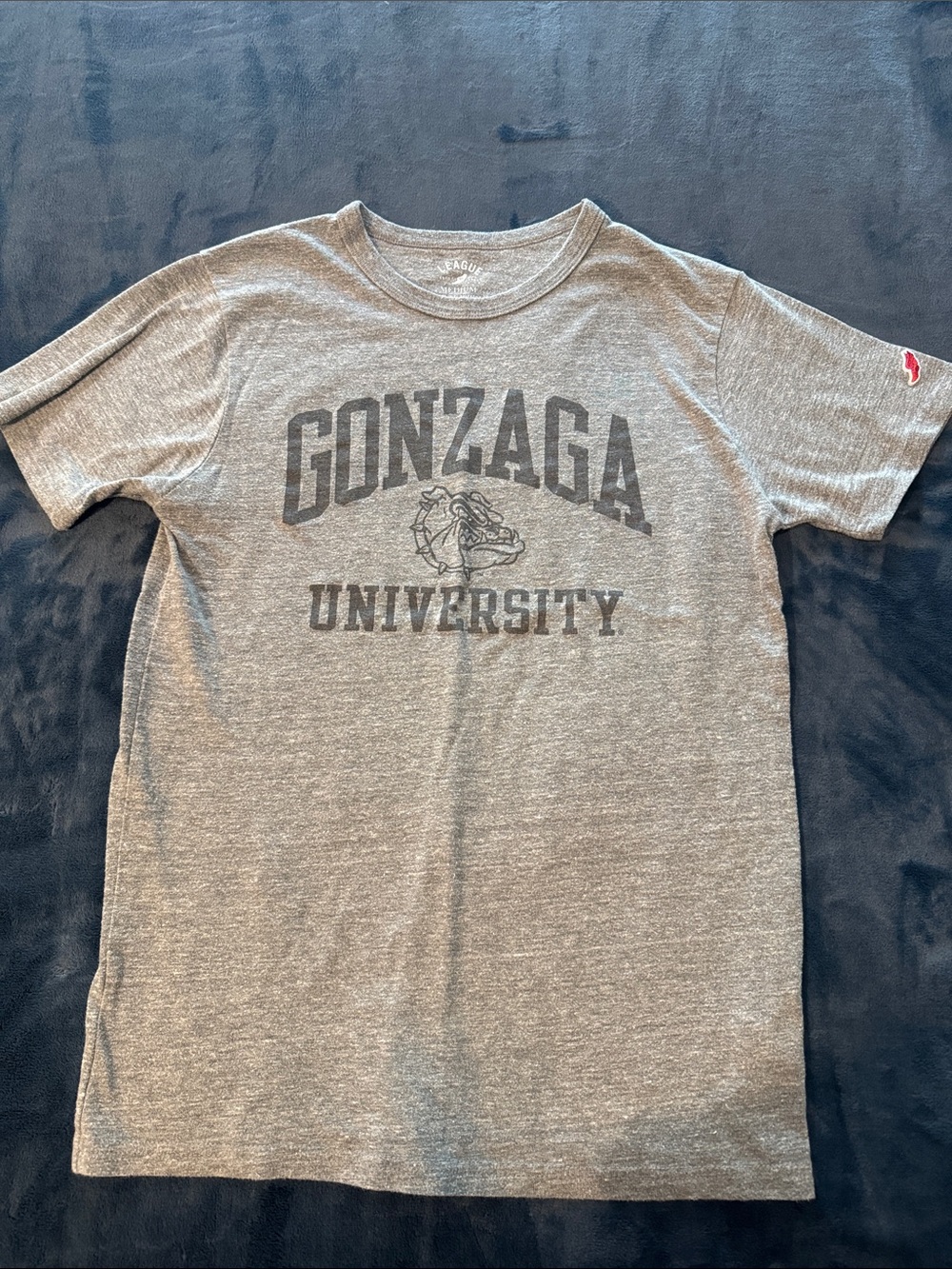 League Gonzaga University Gray Short-Sleeve Tee